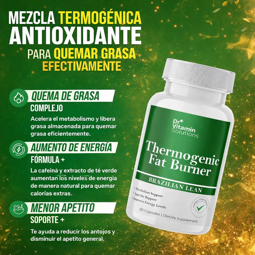 Thermogenic Fat Burner - 60 Cápsulas