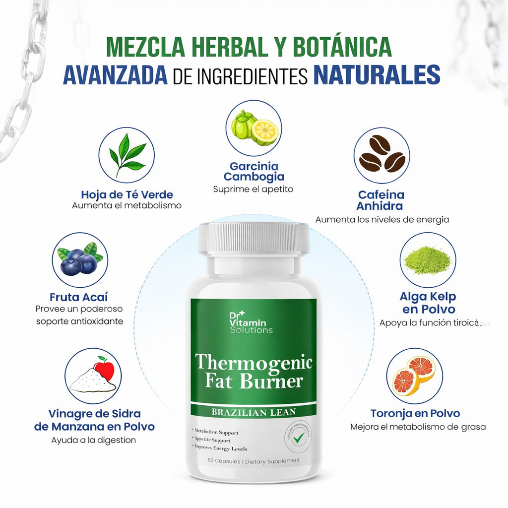 Thermogenic Fat Burner - 60 Cápsulas